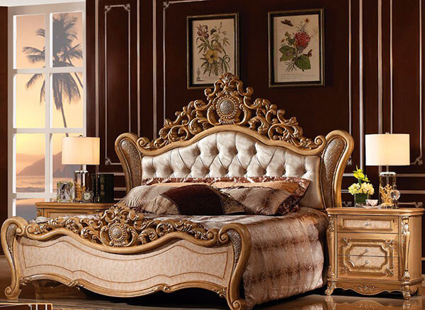 giường ngủ phong cách cổ điển